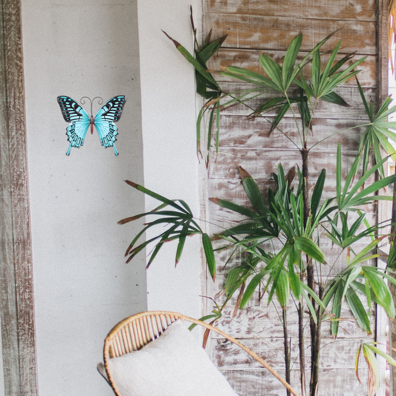 Art Craft Ideas For Christmas - Iron Butterfly Hanging Iron Art Decorations