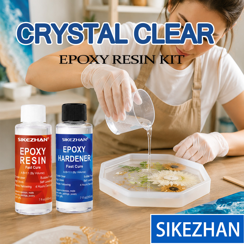 The Art And Craft Of Jewelry - 200ml Epoxy Resin Kit Clear Crystal