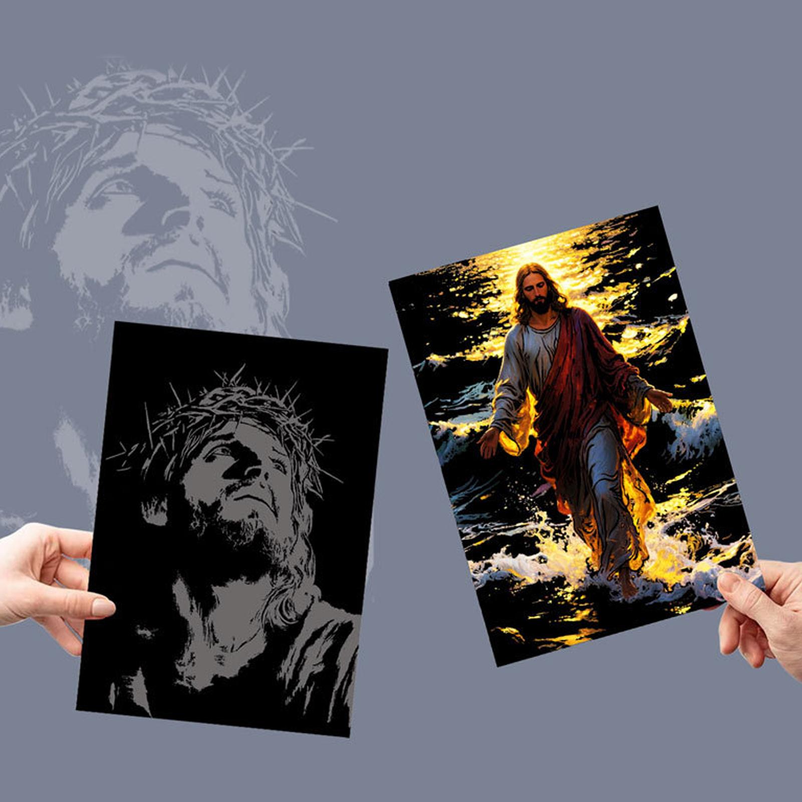 Scratch Book Jesus Scratch Pai - Art Craft 3 Year Old のレビューと価格