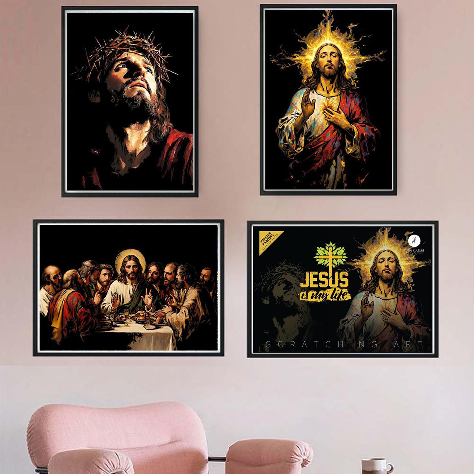 Scratch Book Jesus Scratch Pai - Art Craft 3 Year Old のレビューと価格
