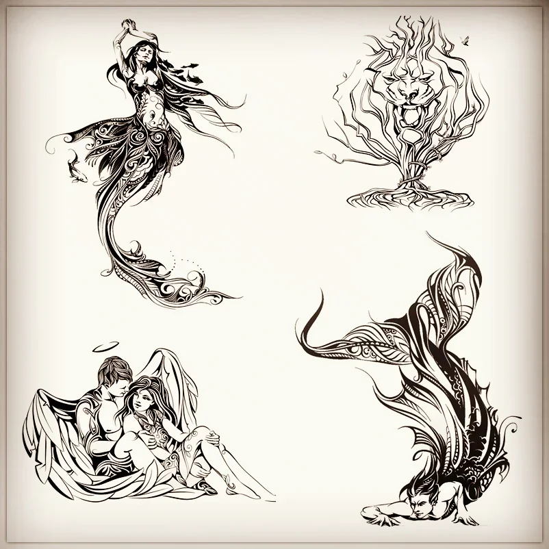 New Art Girl Stamps Mermaid lo - Art Craft Umbrella のレビューと価格