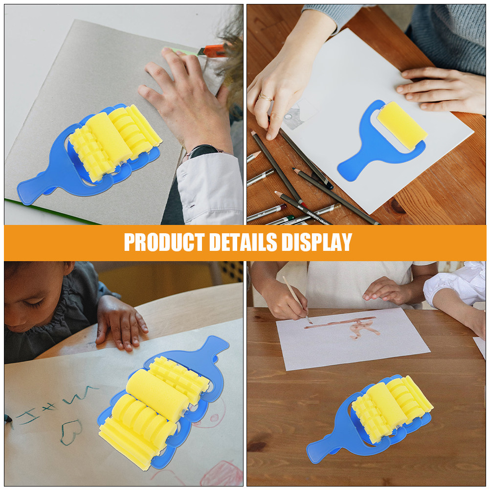 16Pcs Children Sponge Painting - Wallpaper Art And Craft のレビューと価格