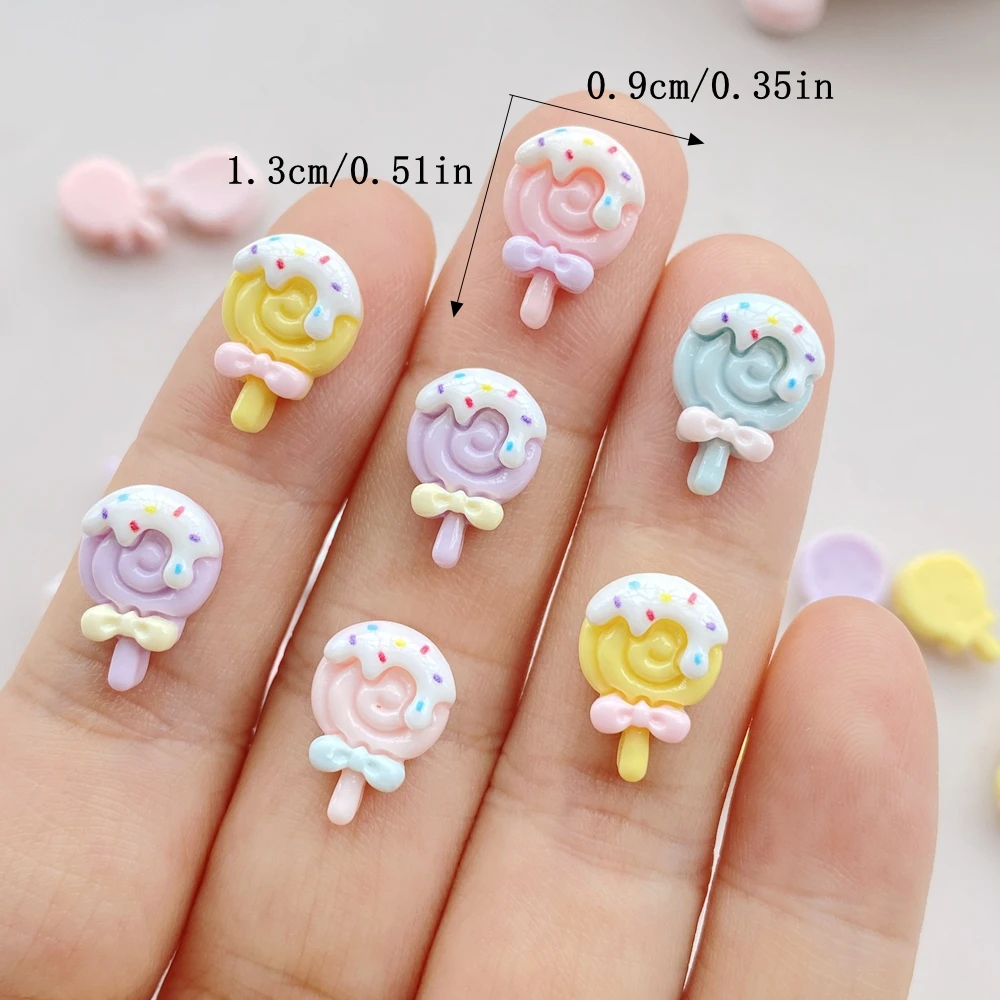 30pcs Resin Colorful 3D Mini L - Art Craft Ice Cream のレビューと価格
