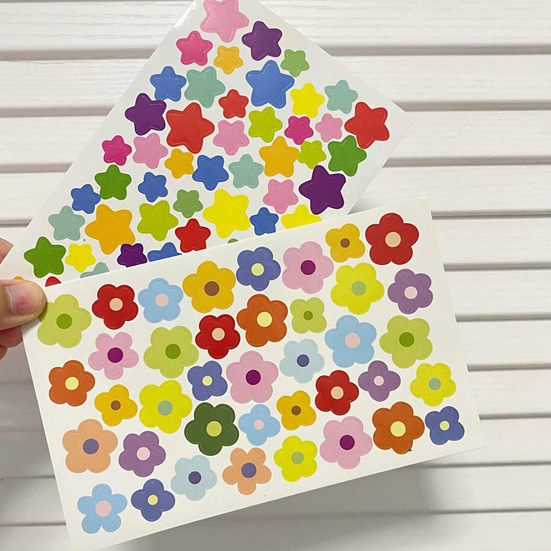 10PCS Colorful Star Flower Hea - Art Craft 3 Year Old のレビューと価格