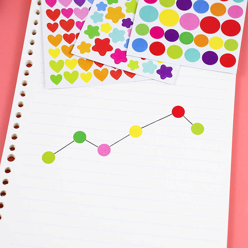 10PCS Colorful Star Flower Hea - Art Craft 3 Year Old のレビューと価格