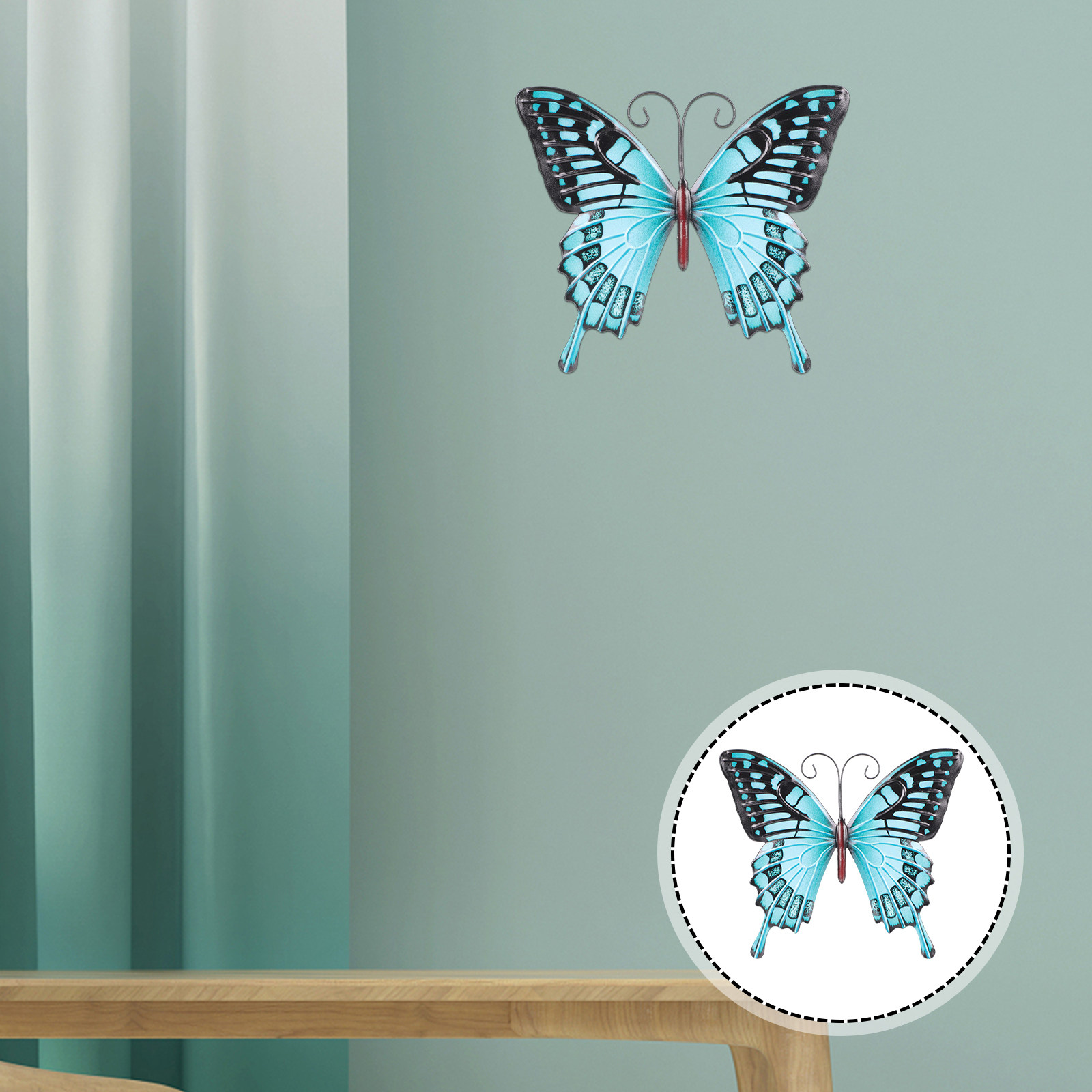 Iron Butterfly Hanging Iron Ar - Art Craft Ideas For Christmas のレビューと価格