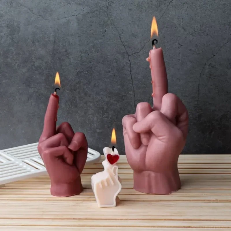 3D Middle Finger Silicone Mold - Art Craft Gift Ideas のレビューと価格