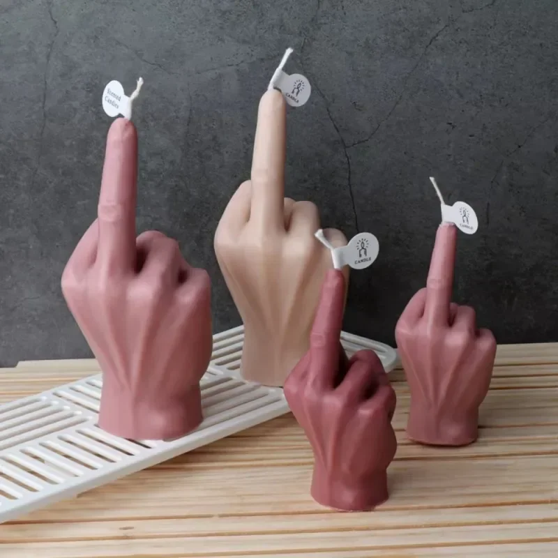 3D Middle Finger Silicone Mold - Art Craft Gift Ideas のレビューと価格