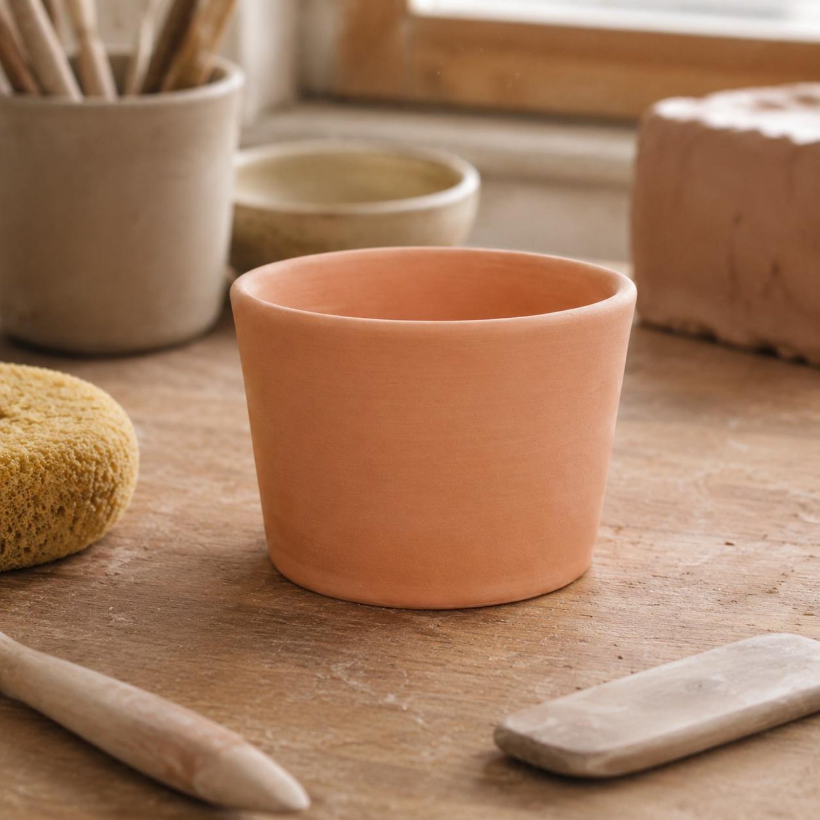 Bisque Pottery Cup Gift Idea U - Art Craft Gift Ideas のレビューと価格