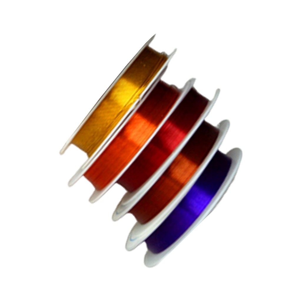 5 Rolls 0.3mm Colorful Aluminu - The Art And Craft Of Jewelry のレビューと価格