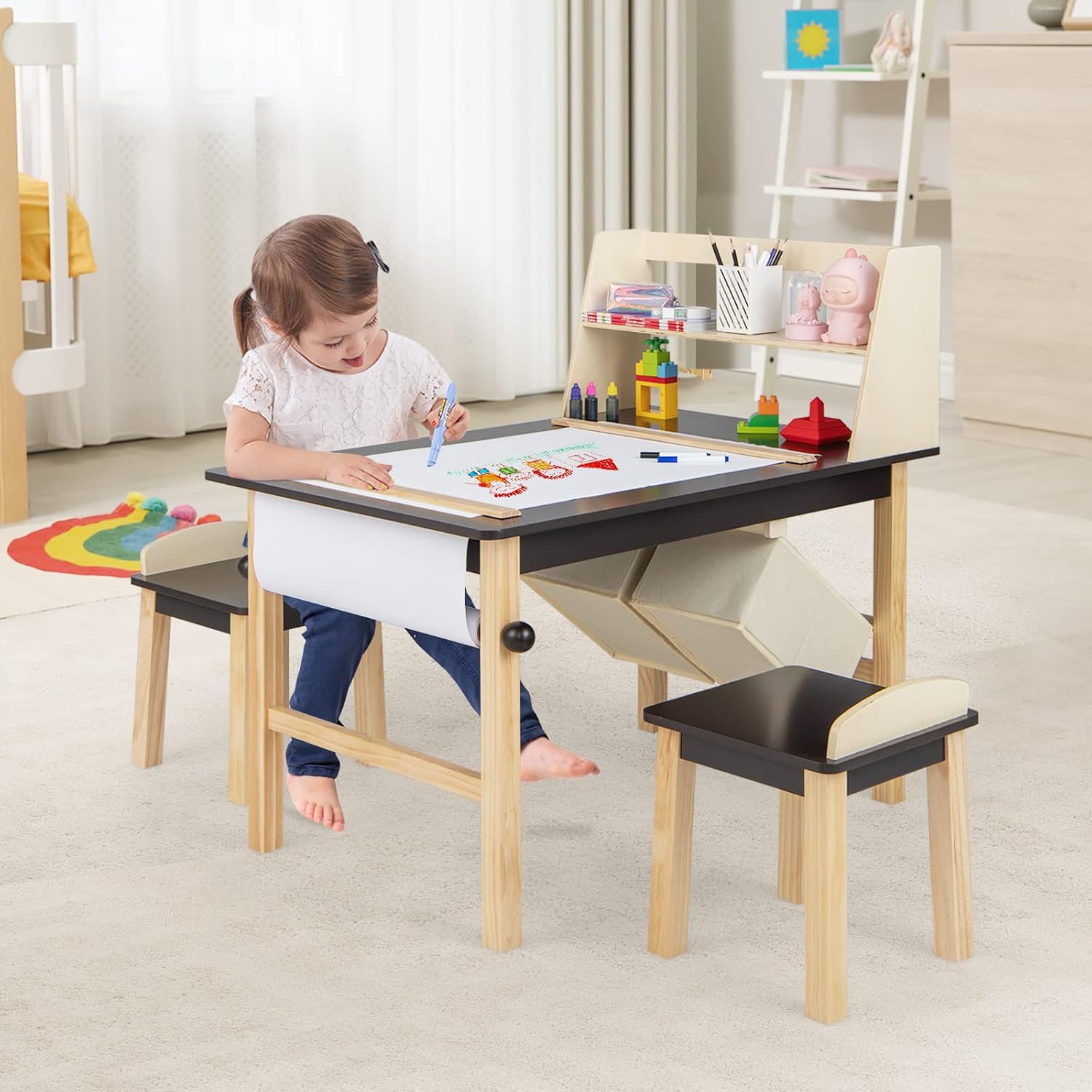 Kids Art Table and Chair Set,  - Art Craft 3 Year Old のレビューと価格