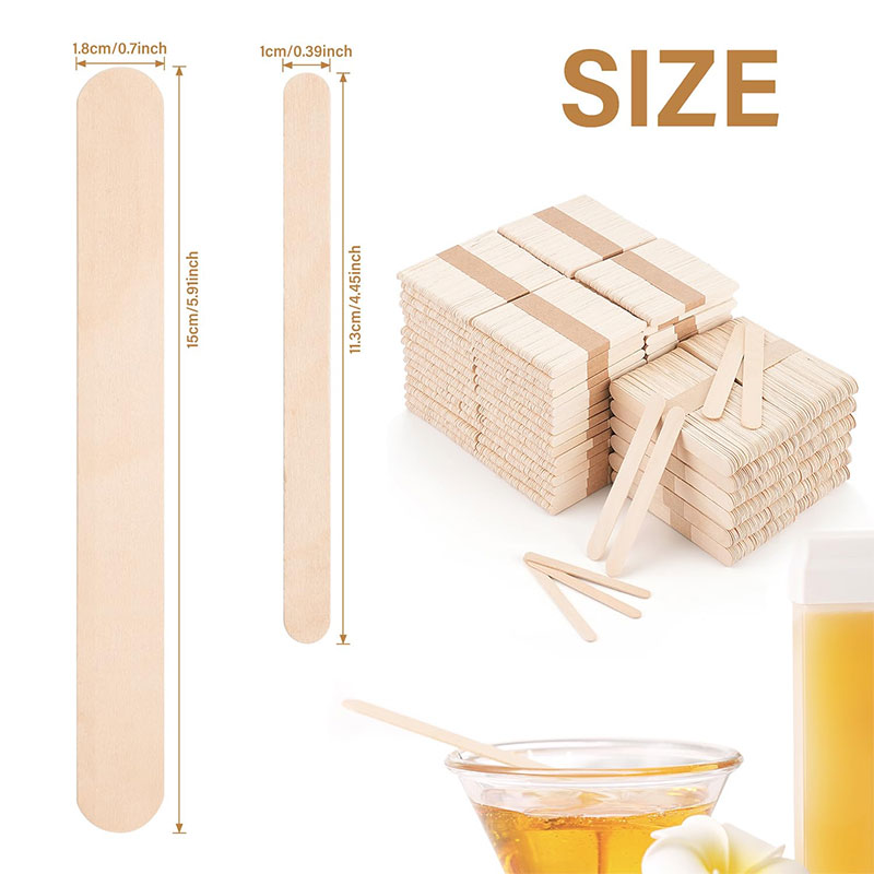 50PCS Popsicle Sticks Natural  - Art Craft Ice Cream のレビューと価格