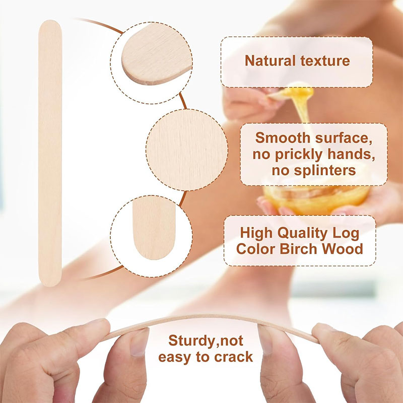 50PCS Popsicle Sticks Natural  - Art Craft Ice Cream のレビューと価格