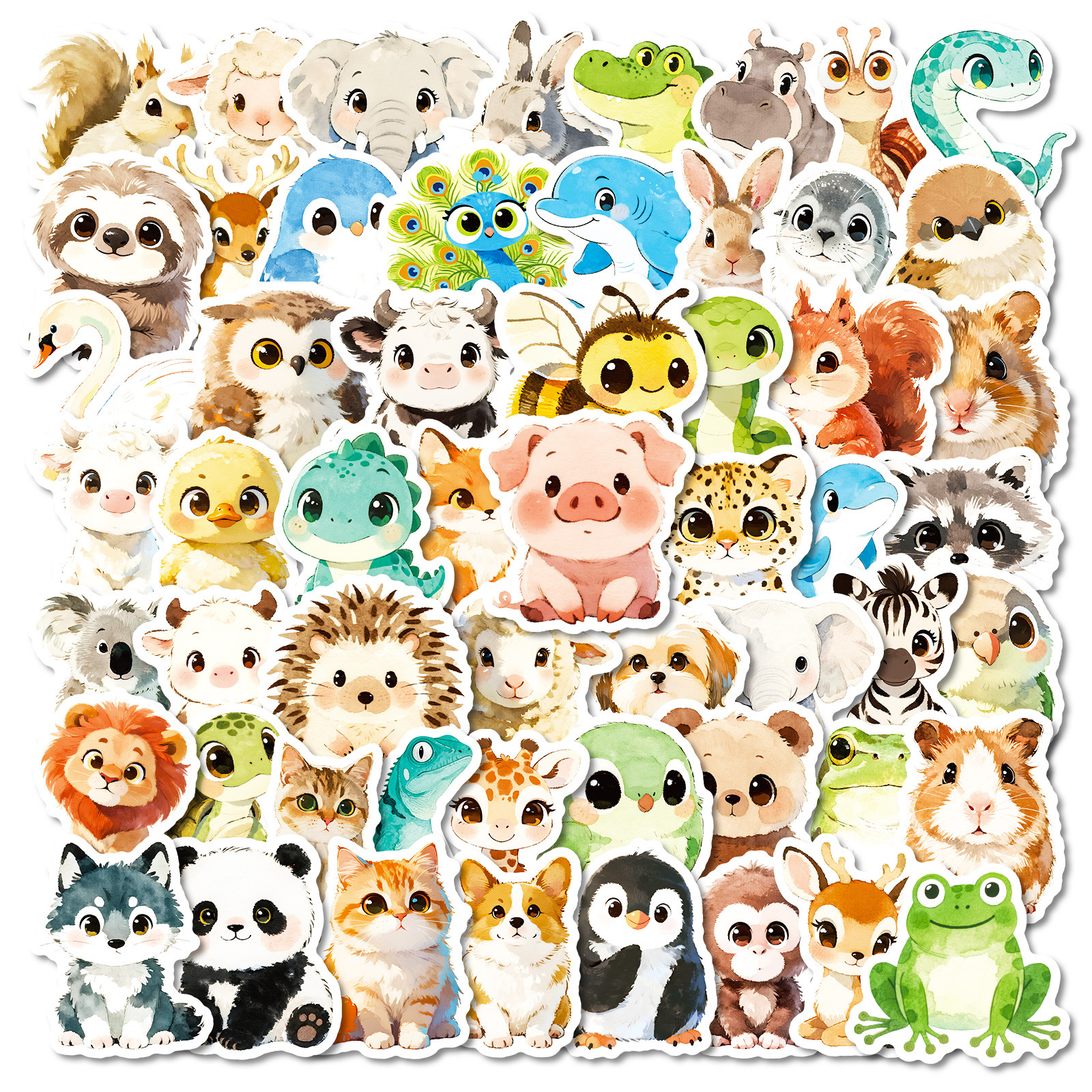 56Pcs Cute Animal Cartoon Graf - Art Craft 3 Year Old のレビューと価格