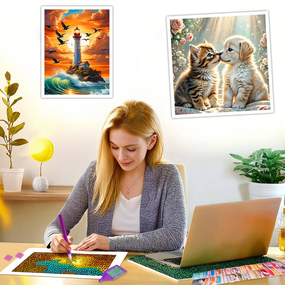 EverShine DIY Diamond Painting - Art Craft Umbrella のレビューと価格