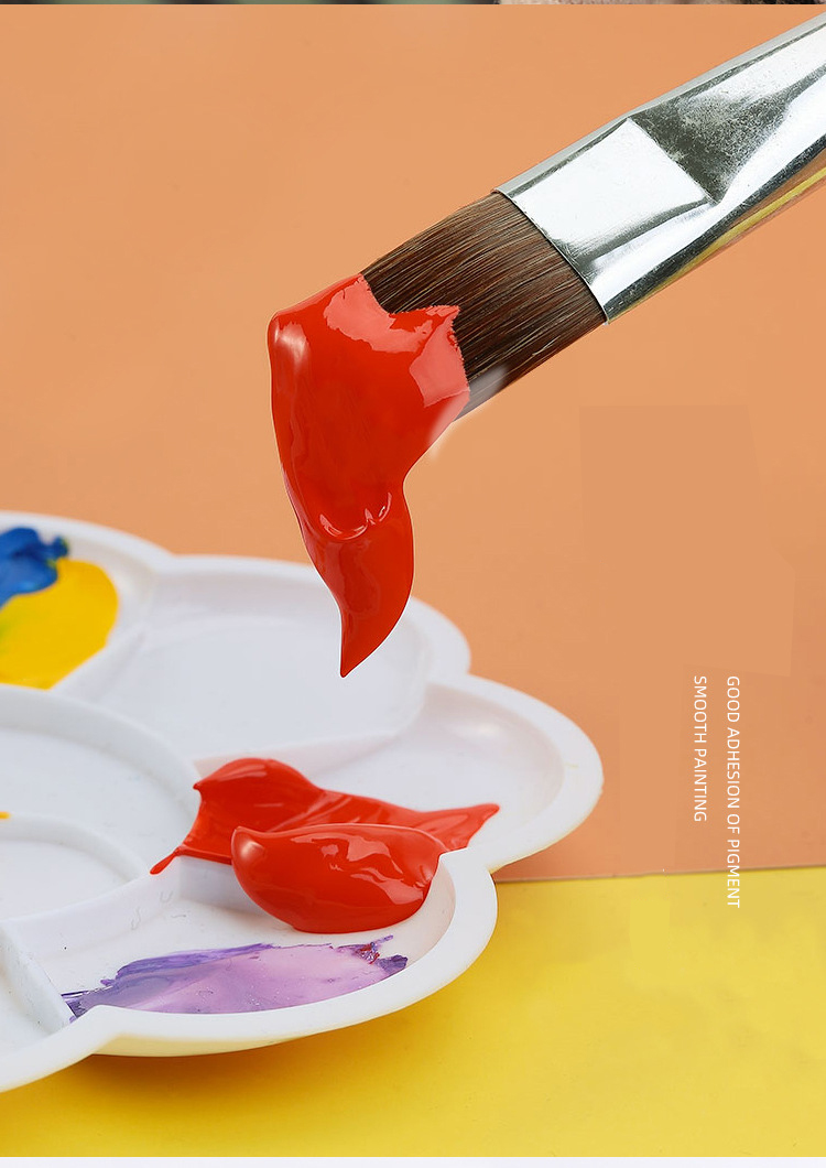 6pcs/set weasel hair Flat peak - Art Craft 3 Year Old のレビューと価格