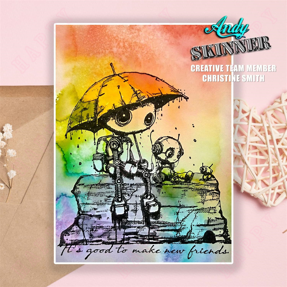 2024 New Friends Stamp Silicon - Art Craft Umbrella のレビューと価格