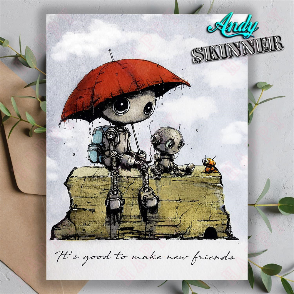 2024 New Friends Stamp Silicon - Art Craft Umbrella のレビューと価格