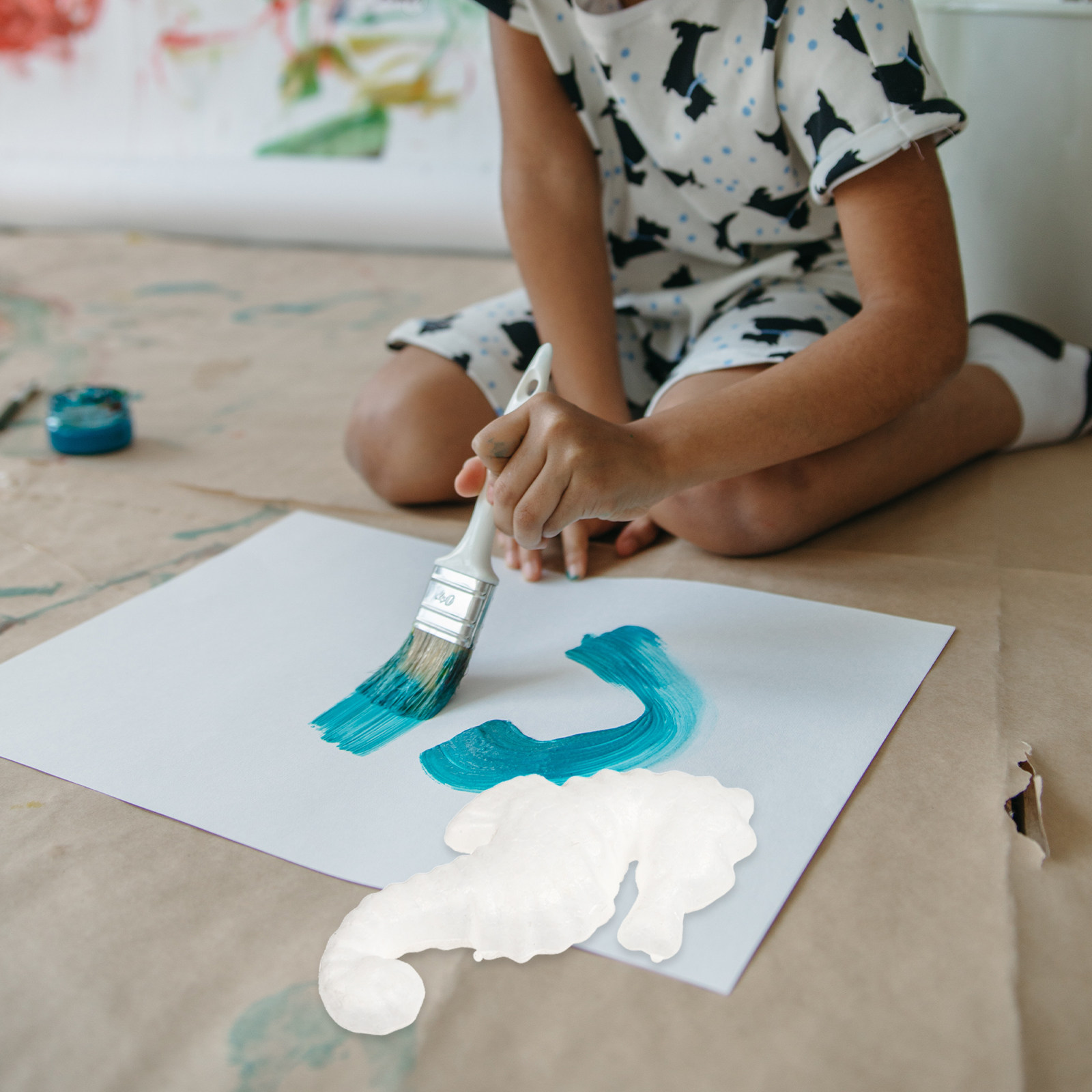 15Pcs Seahorse DIY Foam Art Ba - Art And Craft With Paint のレビューと価格
