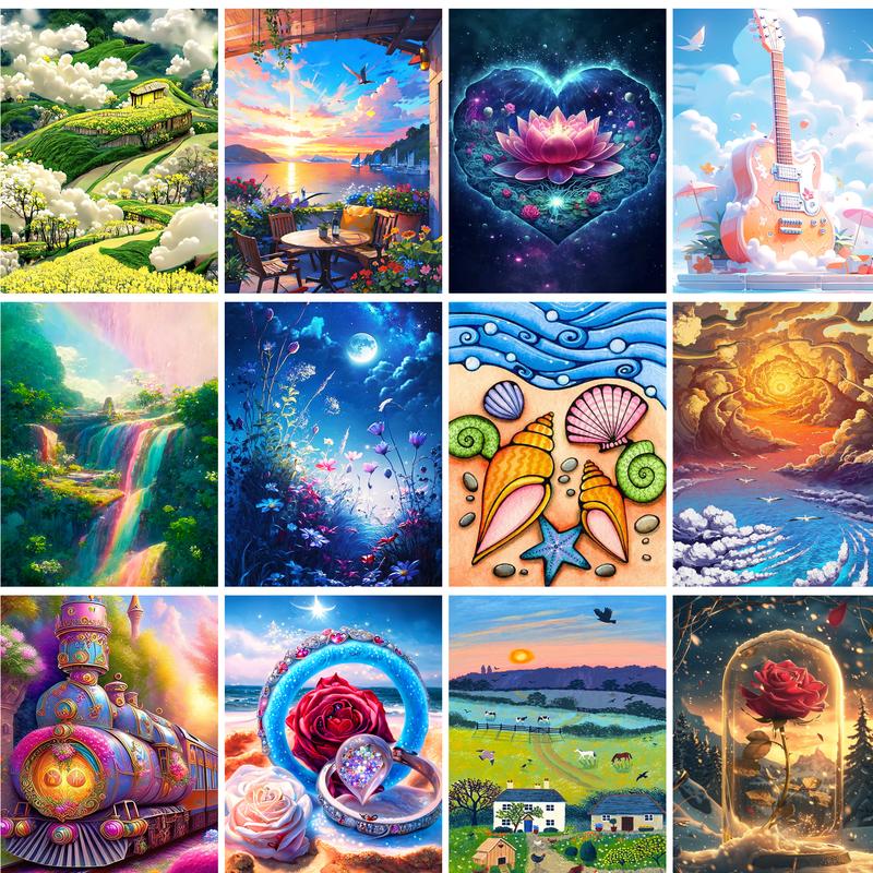 GATYZTORY Painting By Numbers  - Art Craft Gift Ideas のレビューと価格