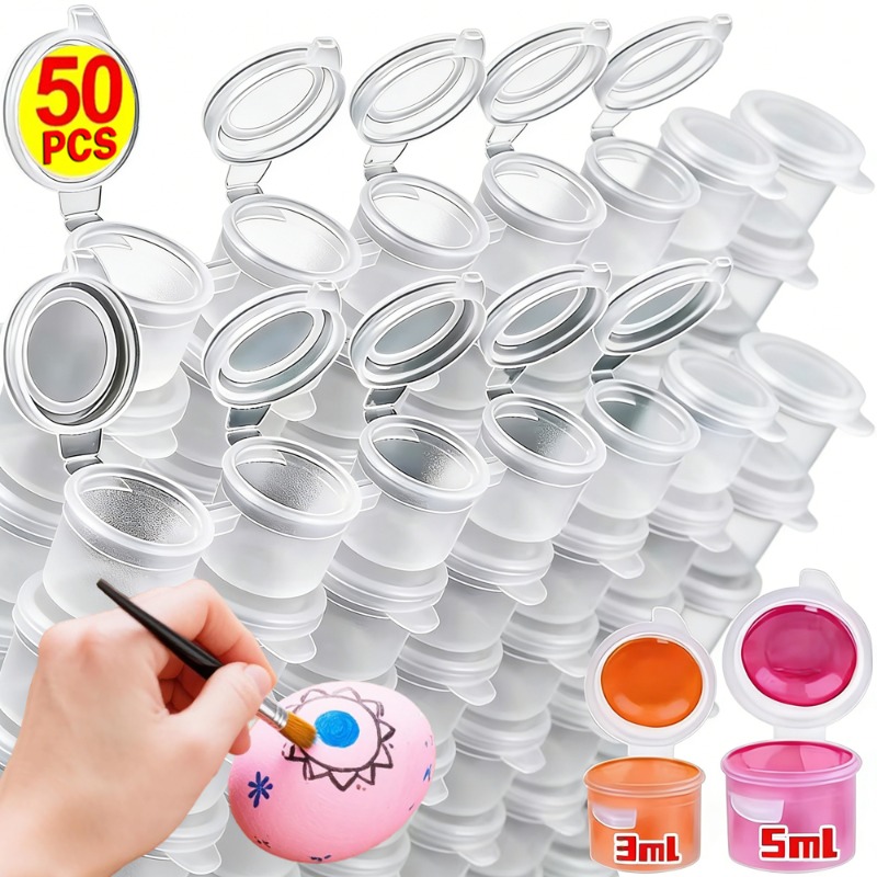 10/30/50PCS Empty Paint Pots M - Art And Craft With Paint のレビューと価格