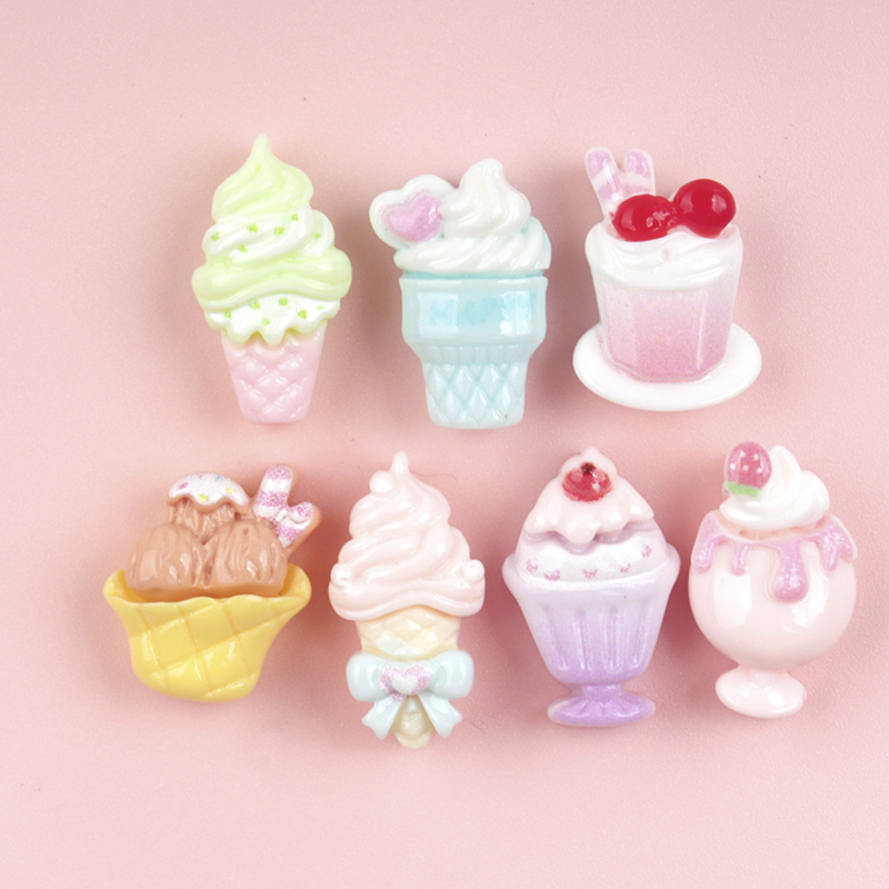 30/300Pcs Kawaii Mini Ice Crea - Art Craft Ice Cream のレビューと価格