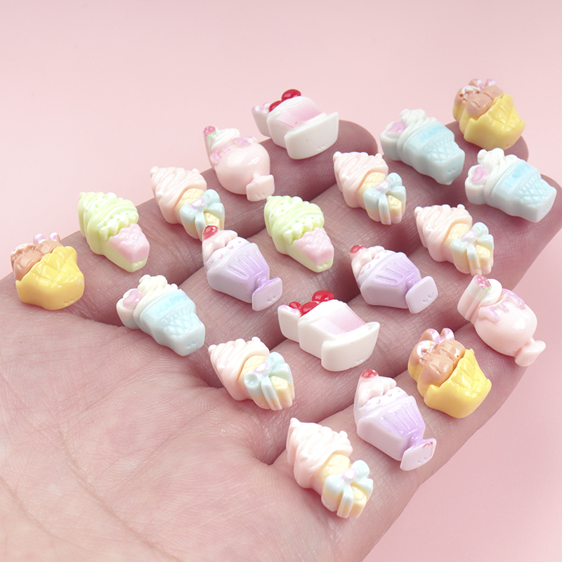 30/300Pcs Kawaii Mini Ice Crea - Art Craft Ice Cream のレビューと価格