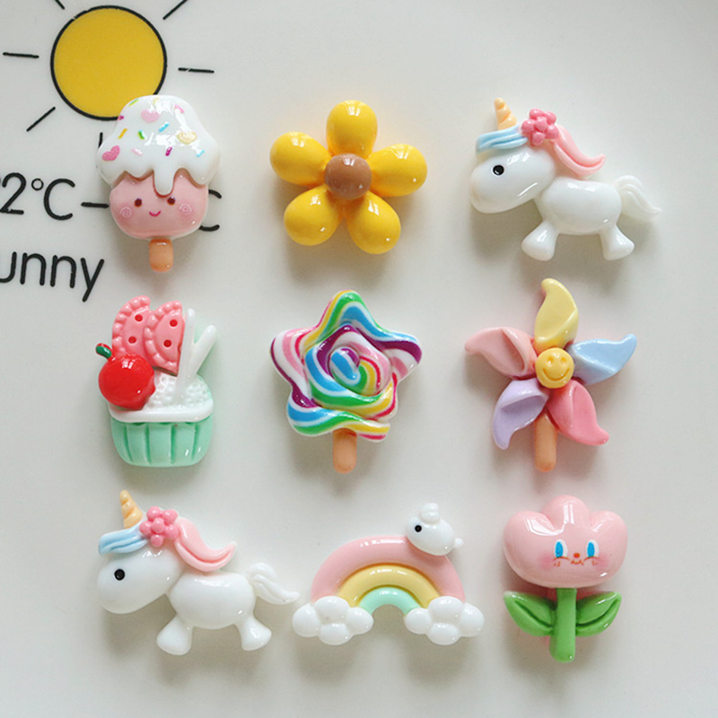 10 Pcs New Mini Cute Cartoon U - Art Craft Ice Cream のレビューと価格