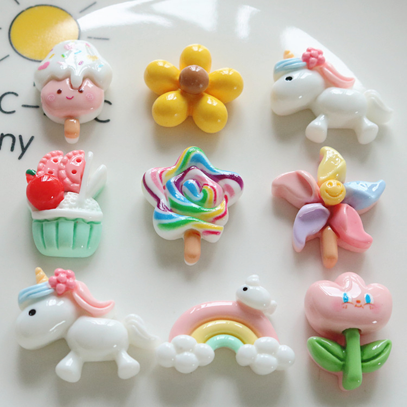 10 Pcs New Mini Cute Cartoon U - Art Craft Ice Cream のレビューと価格
