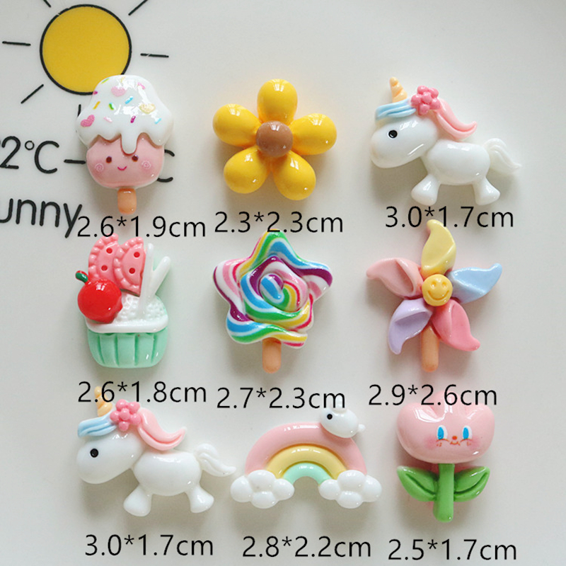 10 Pcs New Mini Cute Cartoon U - Art Craft Ice Cream のレビューと価格