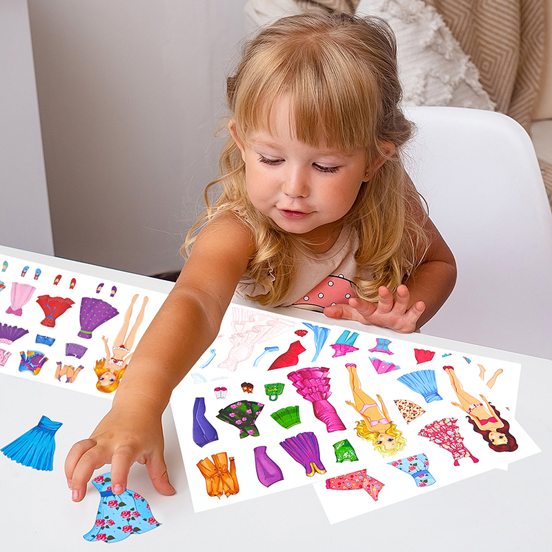 Dress Up Stickers Make Your Ow - Art Craft 3 Year Old のレビューと価格