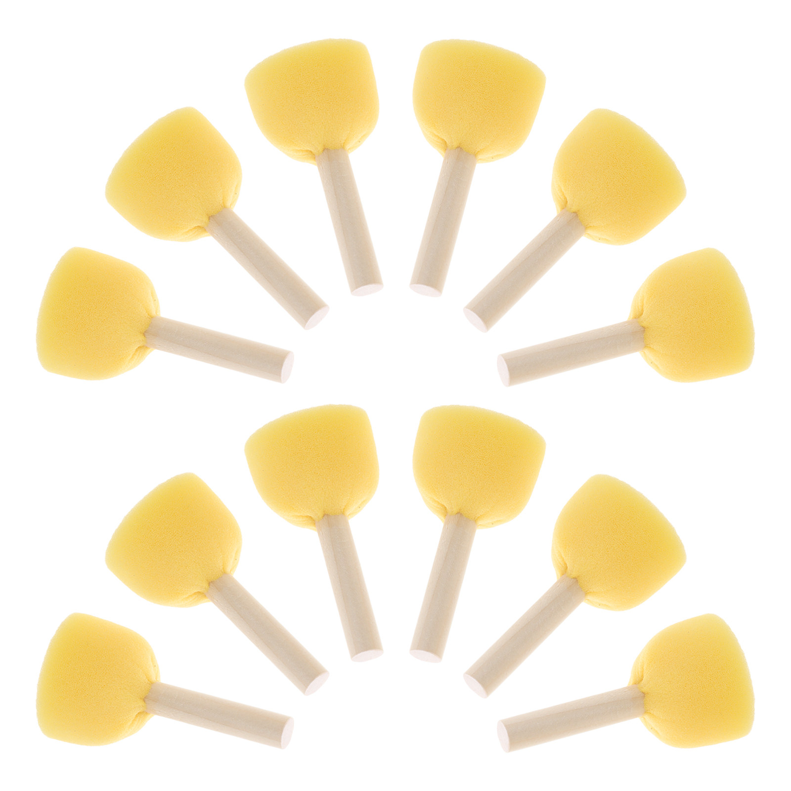 40Pcs Round Sponge Paint Brush - Art And Craft With Paint のレビューと価格