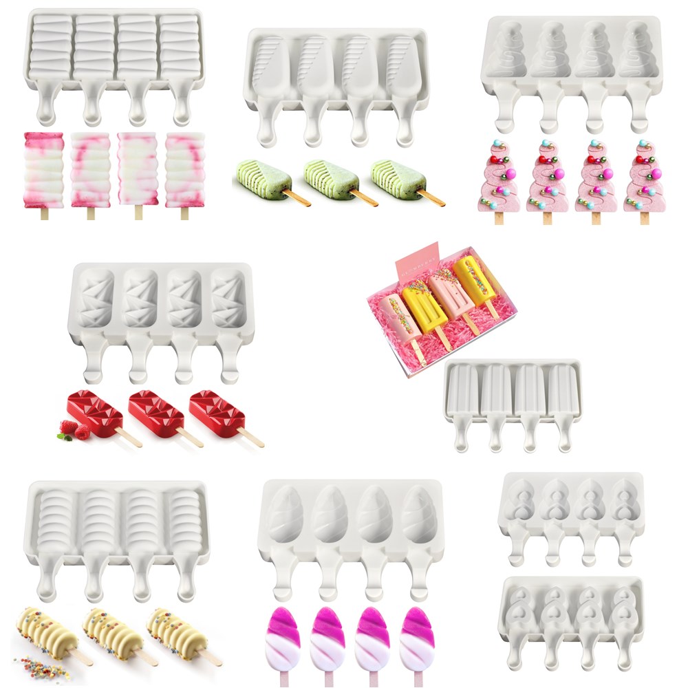 Various Shapes Ice Cream Silic - Art Craft Ice Cream のレビューと価格