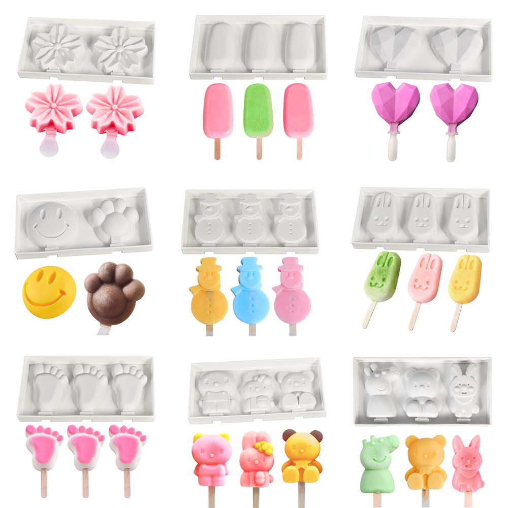 Various Shapes Ice Cream Silic - Art Craft Ice Cream のレビューと価格