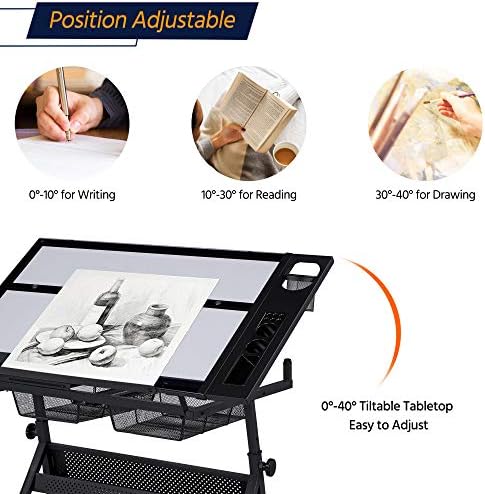 Drafting Table w/Stool Height  - Art & Craft Job Vacancies のレビューと価格