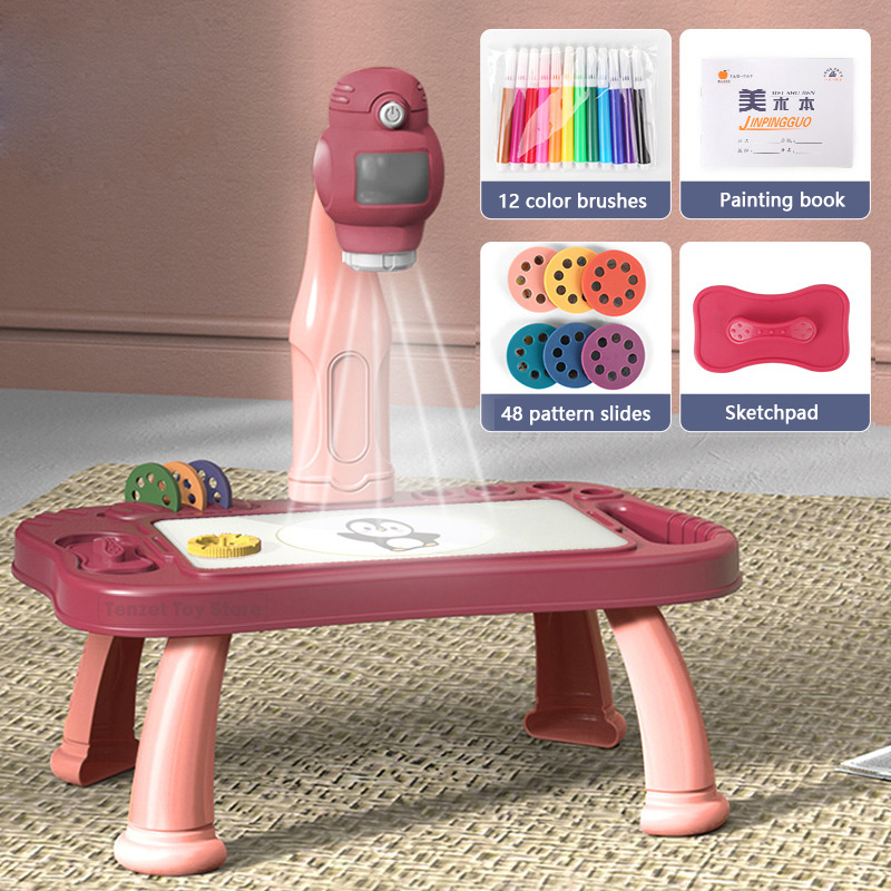 Smart Projector Kids Painting  - Art And Craft With Paint のレビューと価格
