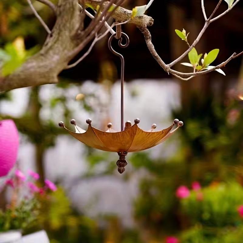 1pc Vintage Metal Umbrella Bir - Art Craft Umbrella のレビューと価格