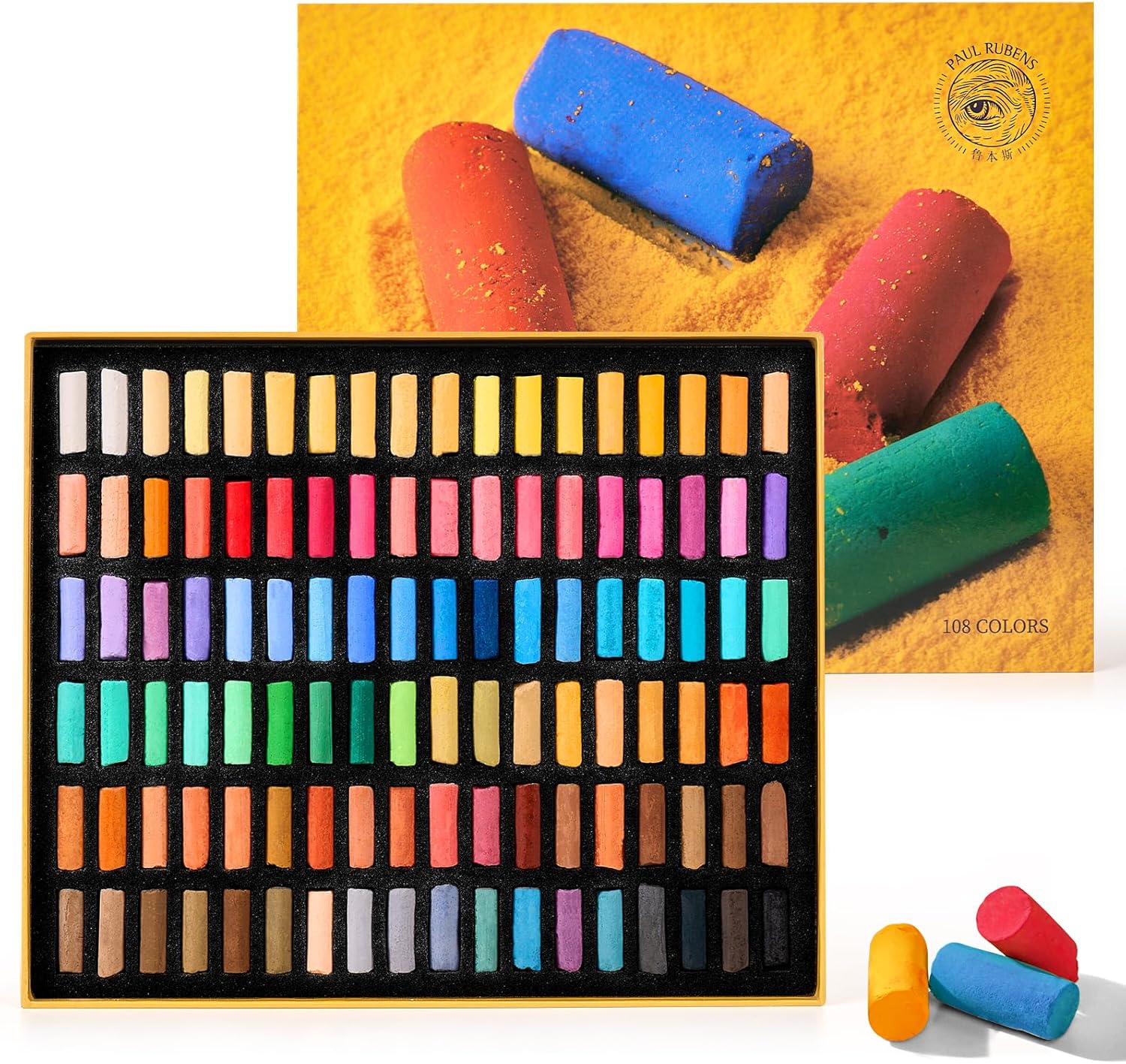 Paul Rubens Soft Pastel Set 48 - Chalk Pastel Set のレビューと価格