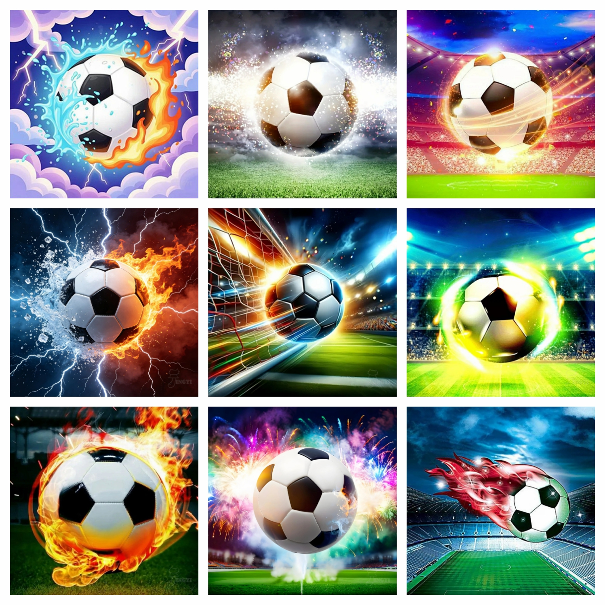 Diamond Art Football Fantasy L - Wallpaper Art And Craft のレビューと価格