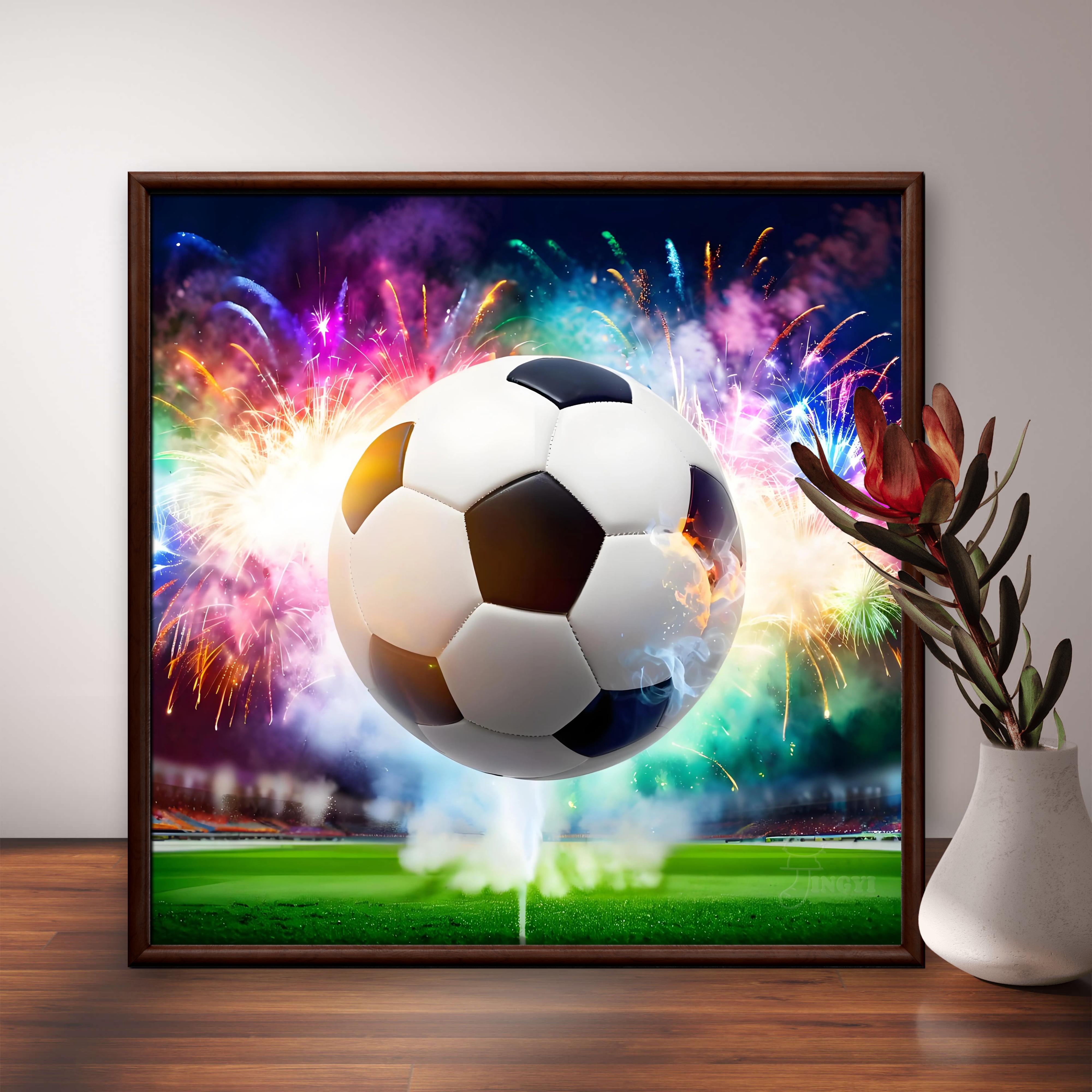 Diamond Art Football Fantasy L - Wallpaper Art And Craft のレビューと価格