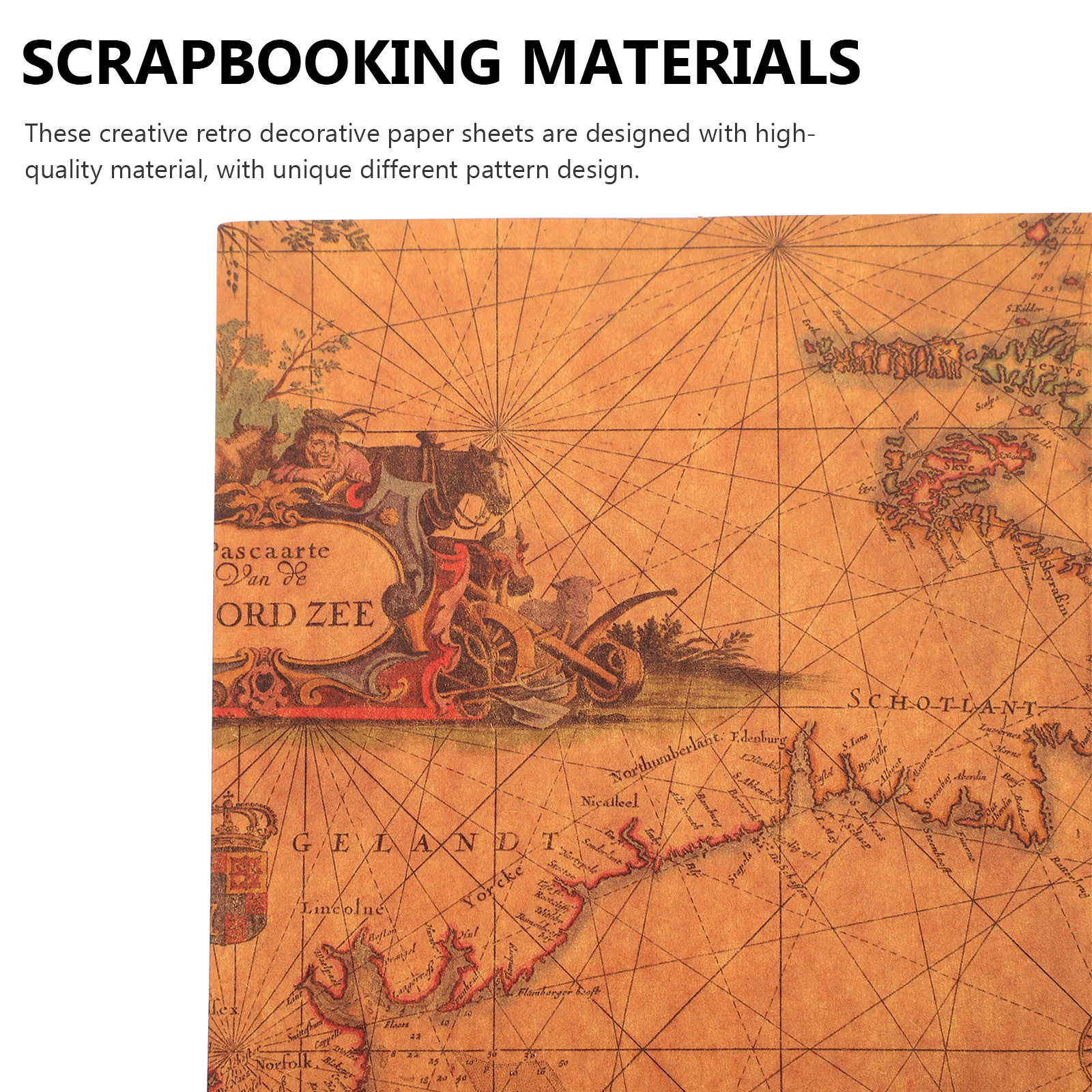 4 Bags Scrapbook Paper Vintage - Art Craft Gift Ideas のレビューと価格