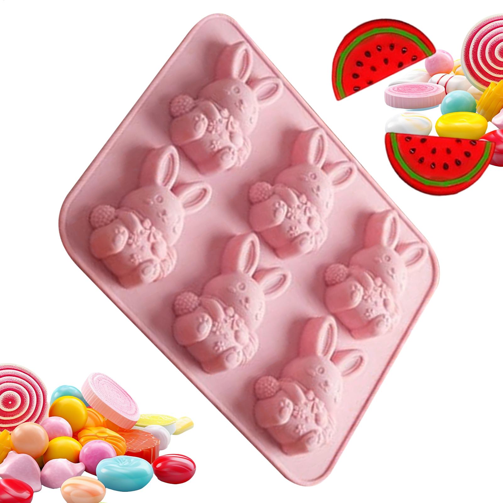 Bunny Chocolate Mold 6-Cavity  - Art Craft Ice Cream のレビューと価格