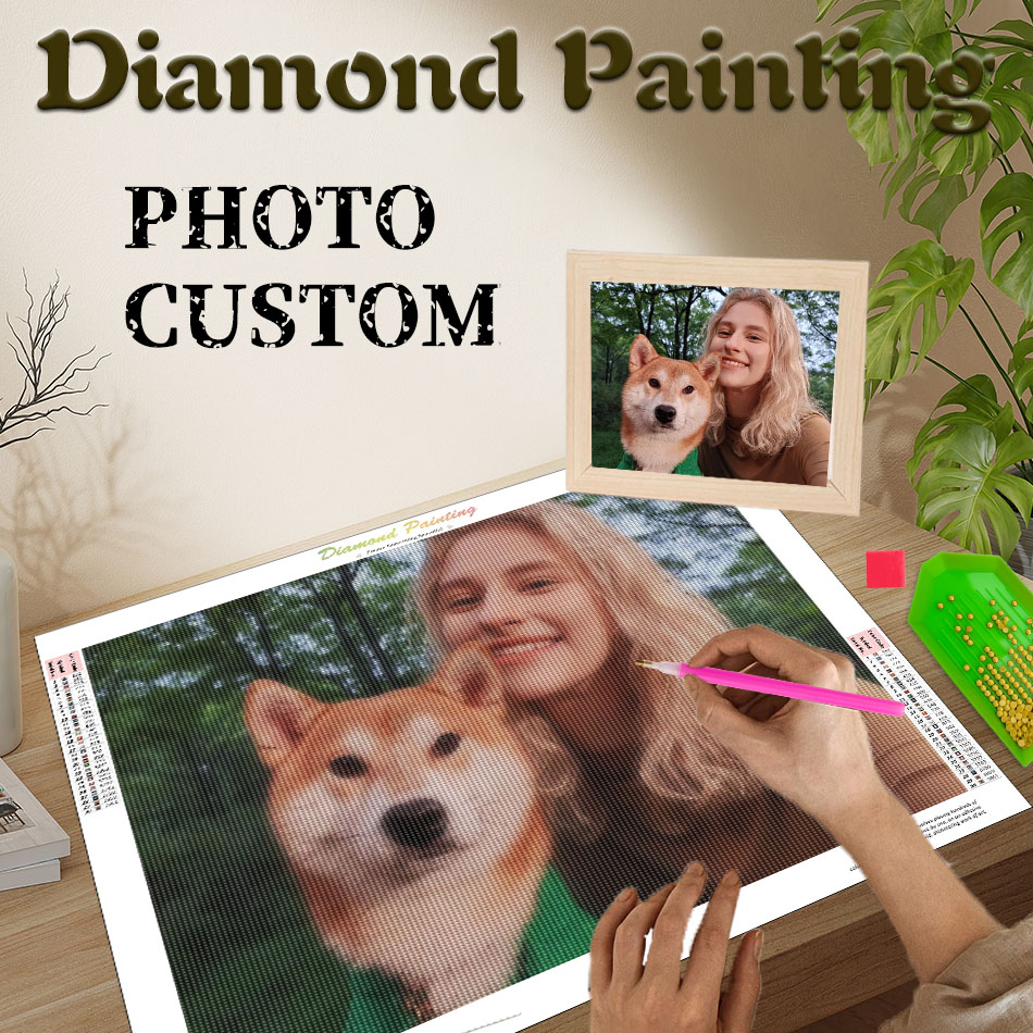 PhotoCustom Diamond Painting C - Wallpaper Art And Craft のレビューと価格