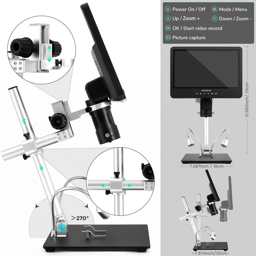Maxgeek Andonstar AD249SM 10-i - Art Craft Definition のレビューと価格
