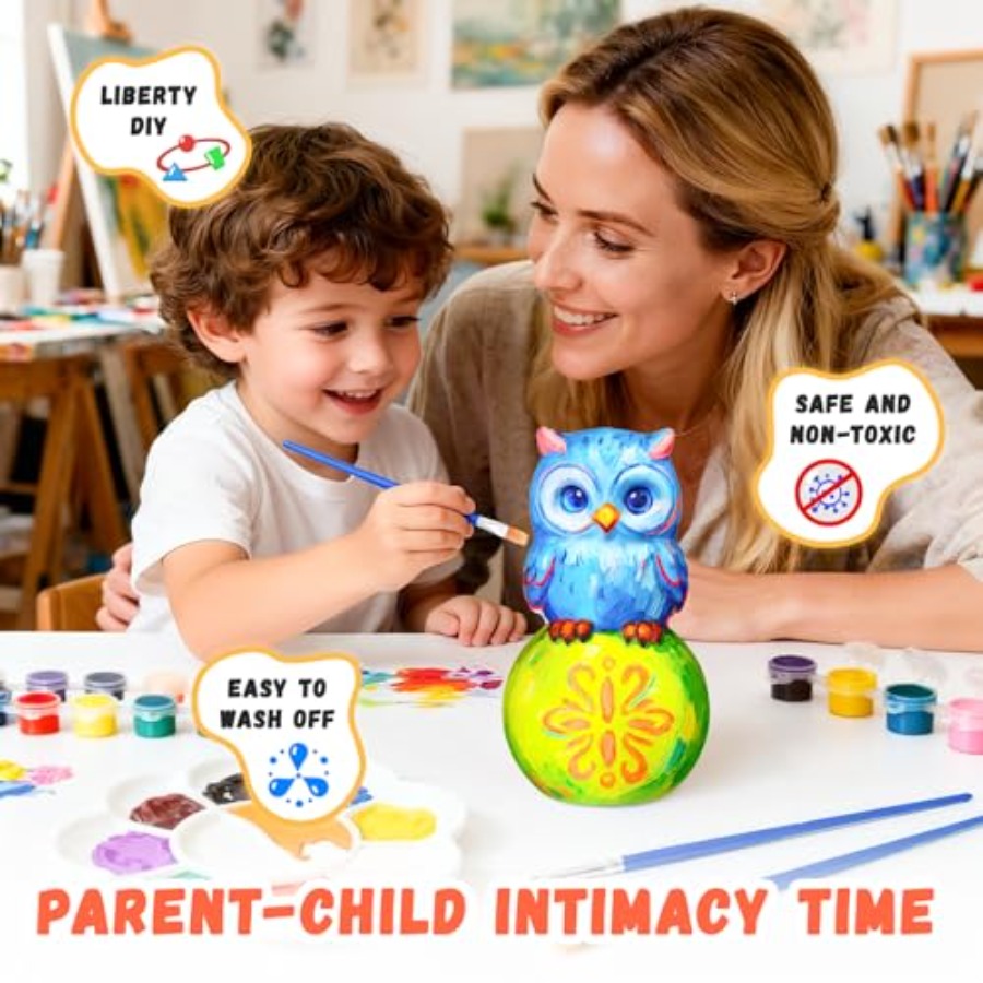 Paint Your Own Lamp Kit, Arts  - Art And Craft With Paint のレビューと価格