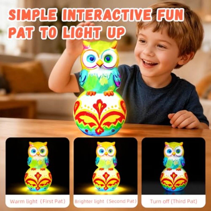 Paint Your Own Lamp Kit, Arts  - Art And Craft With Paint のレビューと価格