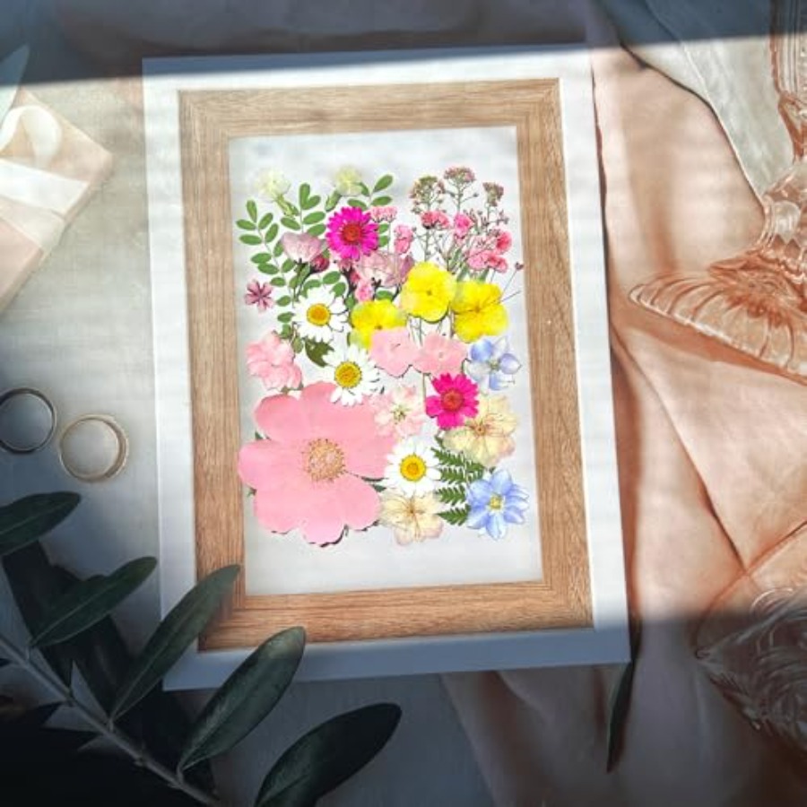 Pink Pressed Dried Flowers for - The Art And Craft Of Jewelry のレビューと価格
