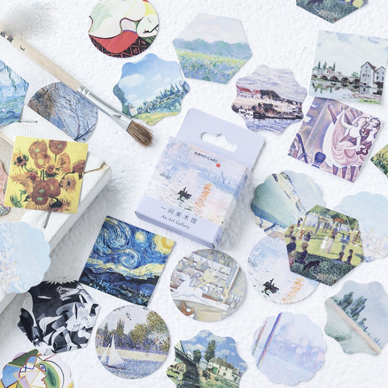 46pcs Art Museum Boxed Sticker - Art Craft Museum のレビューと価格