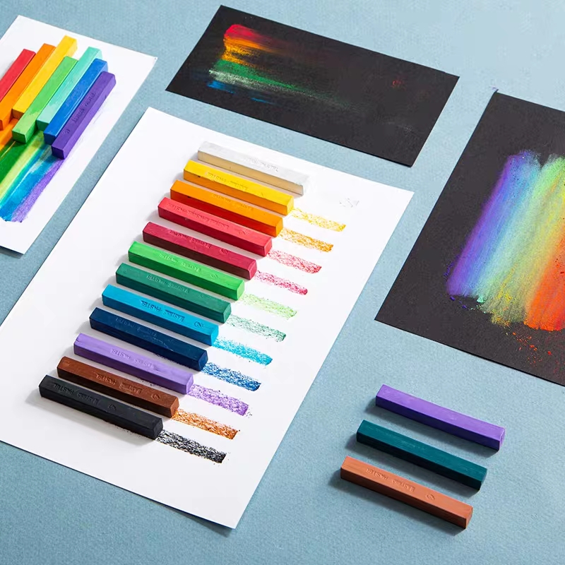 12/24/36/48 Color Maries Squar - Chalk Pastel Set のレビューと価格