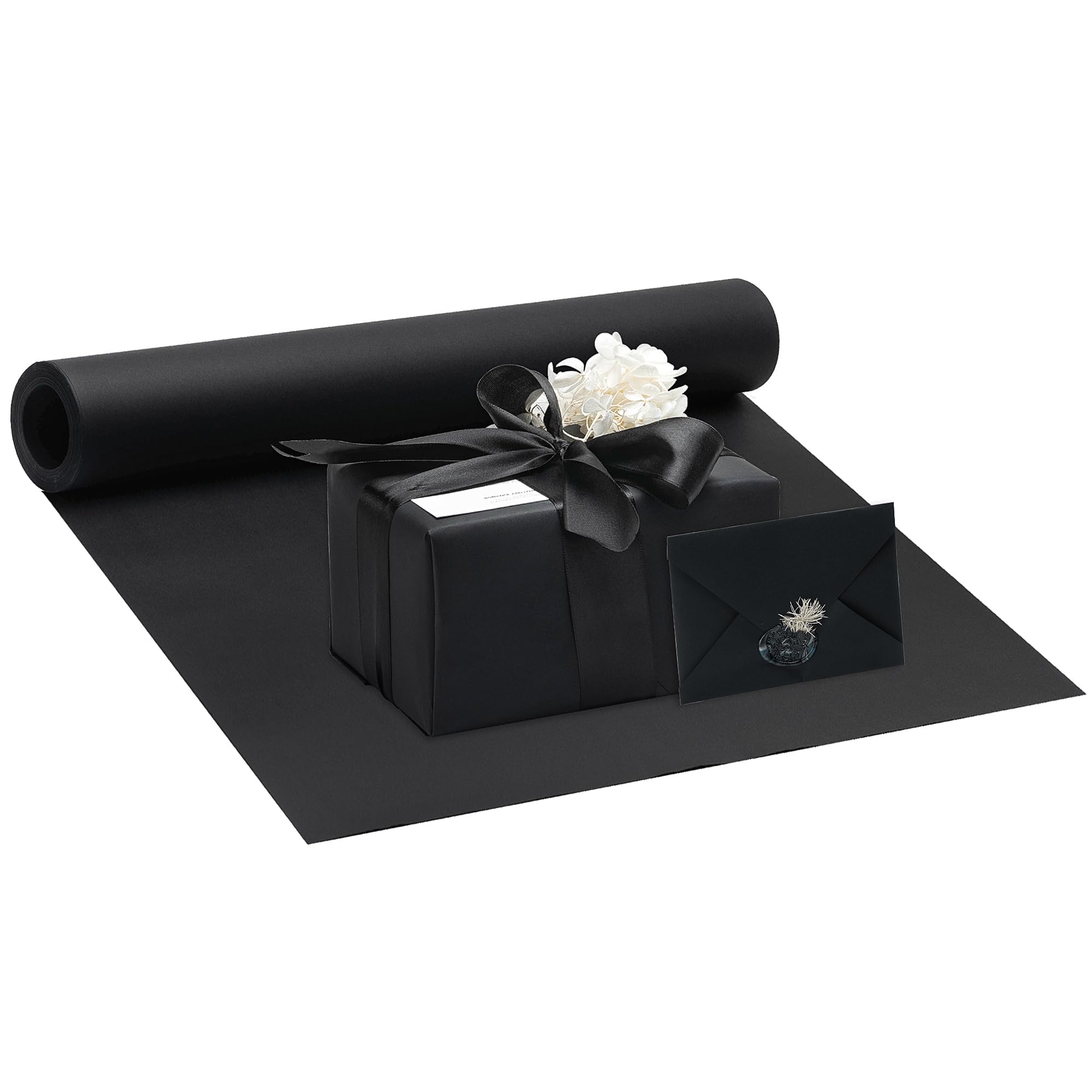 kraft paper Black Wrapping Pap - Wallpaper Art And Craft のレビューと価格